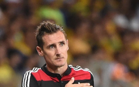 [World Cup] Klose scores vs. Brazil to set World Cup record