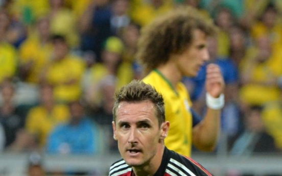 [Newsmaker] Klose's record compounds Brazil's defeat