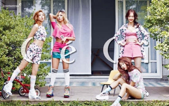 Bubbly girls of Sistar pose in photo shoot
