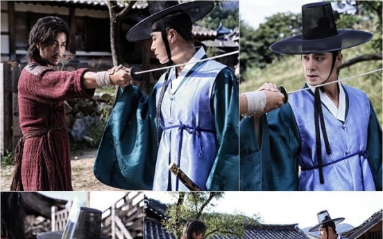Tense action scene of Yunho expected