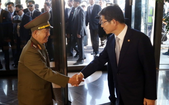 High-ranking N. Korean delegation arrive here for AG closing ceremony