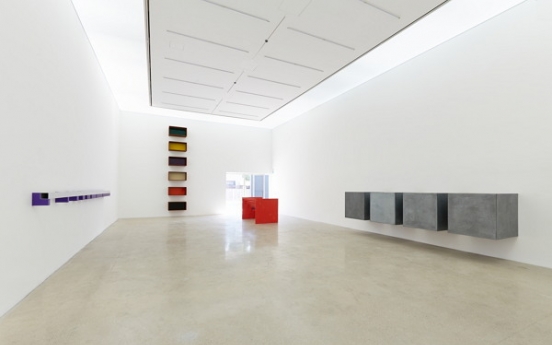 Simplicity and space explored in Judd exhibit
