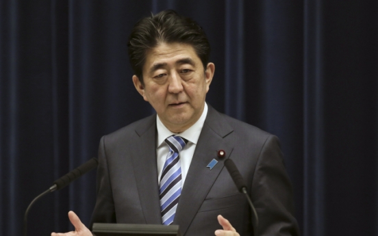 Abe sticks to vague position on responsibility for wartime atrocity