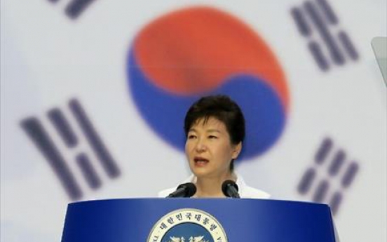 Park urges Japan to back up its pledge on history with actions