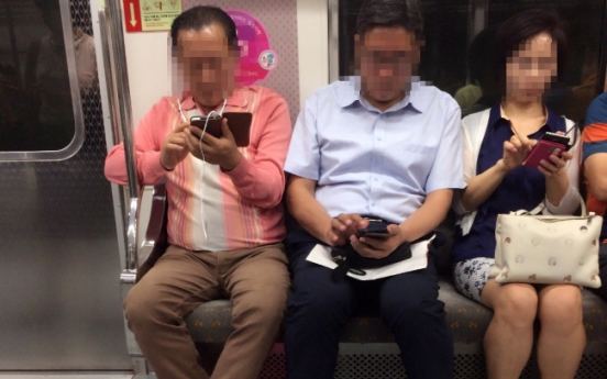 Strange pecking order of the vulnerable in Korean subways