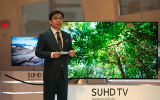 [CES 2016] Samsung flaunts TV leadership