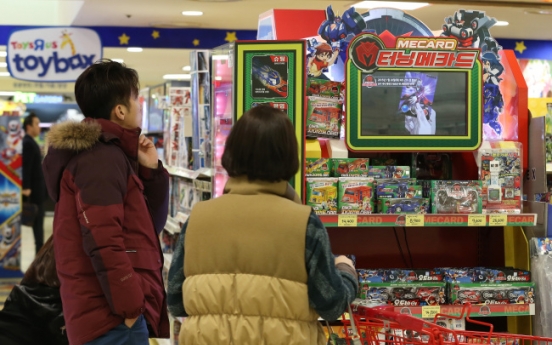 Korean toy market driven by animation success, parents’ pride