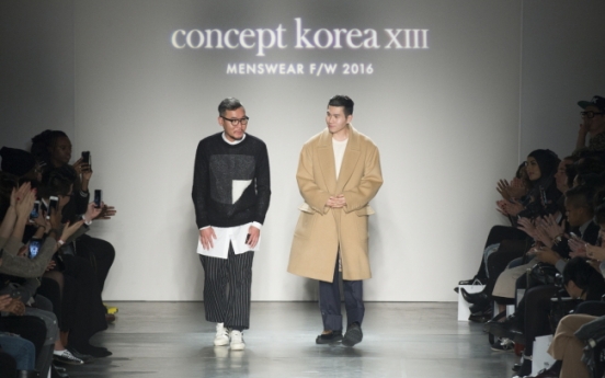 Concept Korea shows menswear at NYFW