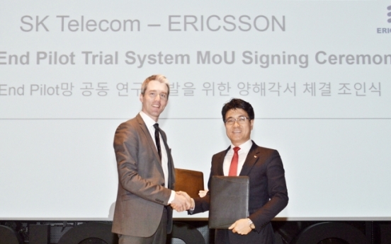 SKT, Ericsson to build 5G network test bed