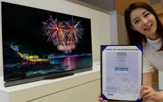 [Photo News] LG OLED TV recognized for excellence