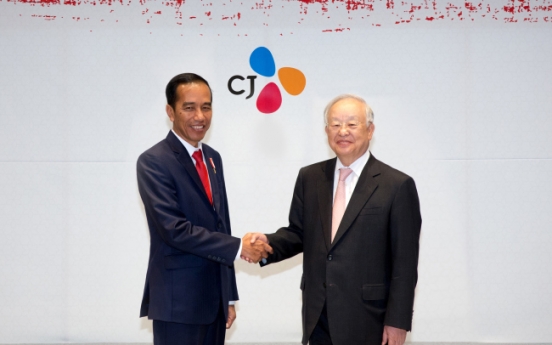 [Photo News] CJ meets Indonesian President