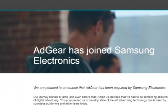 Samsung acquires Canadian ad start-up