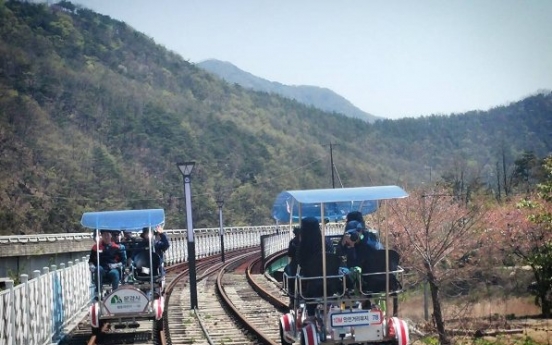 Mungyeong Rail Bike to extend operating hours