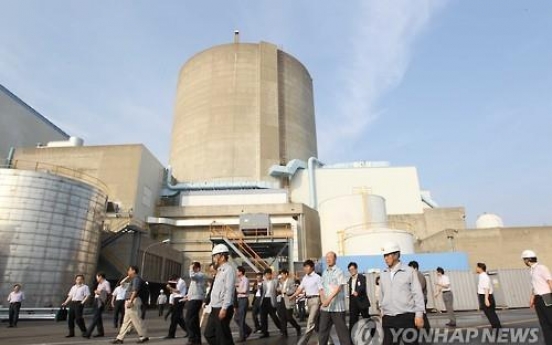 S. Korea halts test run of new reactor