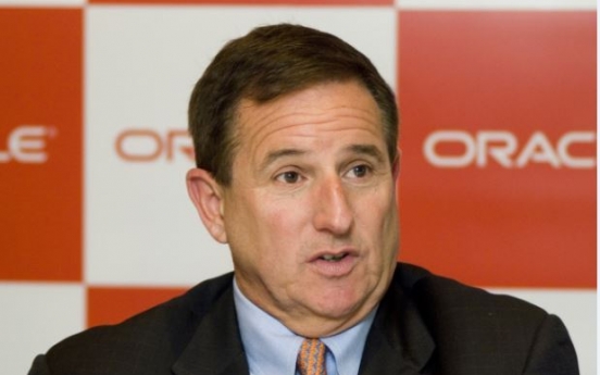 Oracle co-CEO holds strategic meetings with Samsung, POSCO execs