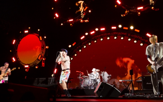 Red Hot Chili Peppers sizzle at Jisan