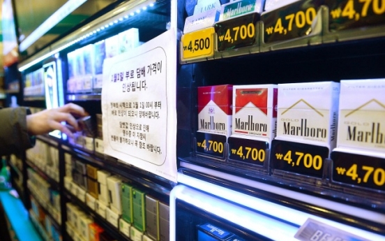S. Koreans’ tobacco and alcohol spending rise in Q2