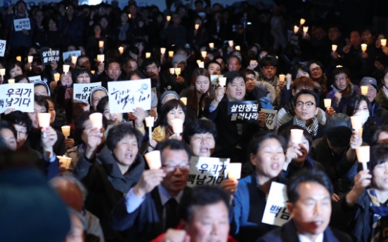 Massive anti-Park rally planned for central Seoul