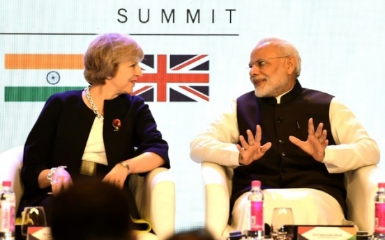 May lays groundwork for post-Brexit India trade deal