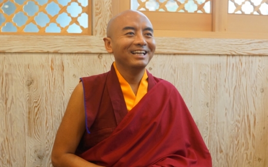 [Eye Interview] Rinpoche sheds light on happiness in turbulent times