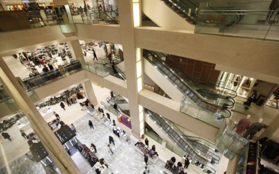 Korea hit 100 department stores in 2015