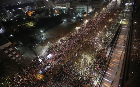 Supporters of impeached president clash with protesters