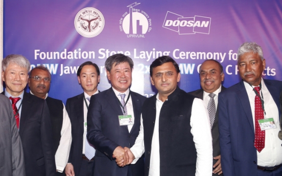 Doosan Heavy bags W2.8tr deal with India