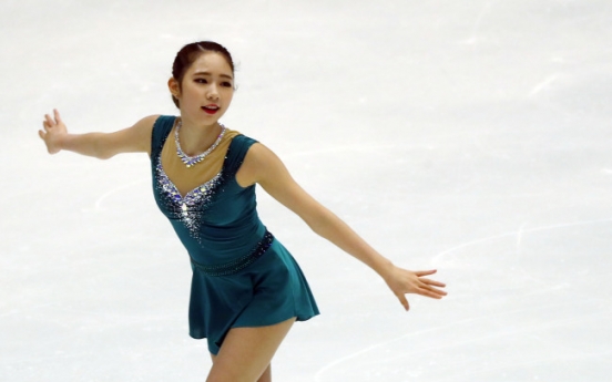 Figure skater Choi Da-bin wins women's short program