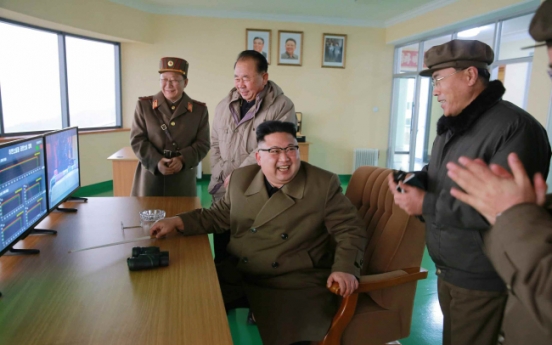 N. Korean leader observes new high performance engine test