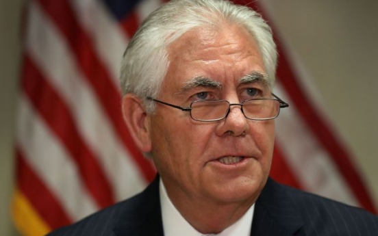Tillerson calls for China to use influence over N. Korea