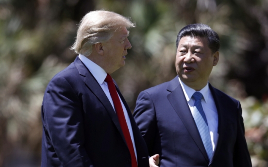 Xi urges peaceful resolution of N. Korea tensions in Trump call