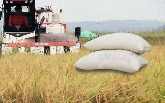 Korean rice to be sent to developing countries via int'l aid program