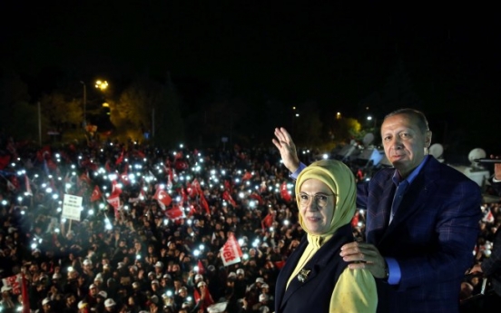 [Newsmaker] Turkey's pugnacious chief Erdogan wins again