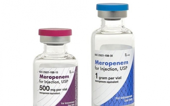 Daewoong Pharm's antibiotic Meropenem hits US