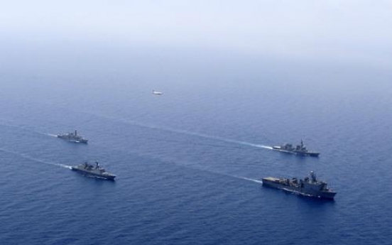 Korea joins multilateral anti-piracy exercise in Gulf of Aden