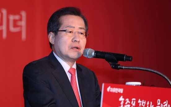 Hong makes ideological plea to boost lackluster campaign