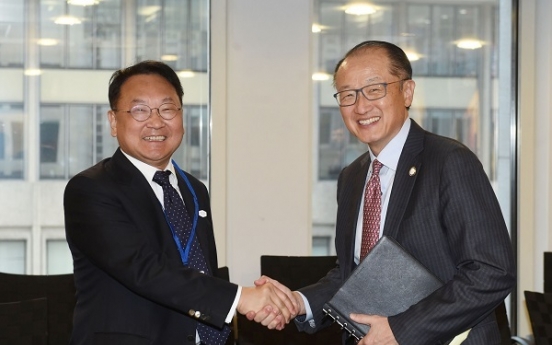 Korea, World Bank agree to widen cooperation