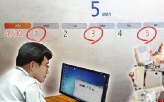 More workers plan to work during holidays in early May