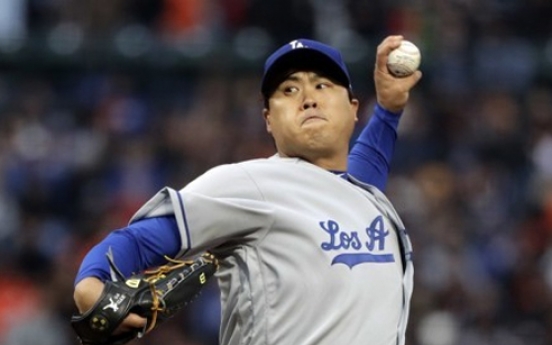 Dodgers' Ryu Hyun-jin suffers 4th straight loss despite strong outing