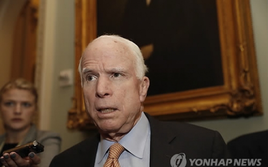 McCain: 'I don't understand' Trump's praise of N. Korea leader