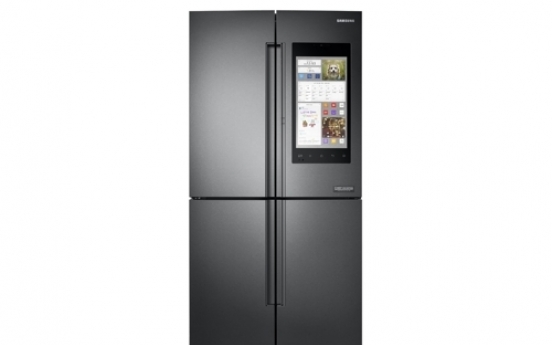 Samsung showcases high-end refrigerator