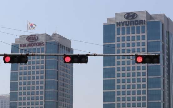 Korea's five carmakers' sales fall 13% on weak demand