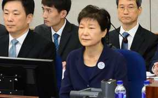 박 전 대통령의 ‘법정 시에스타’...꾸벅꾸벅