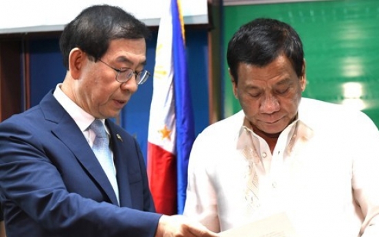 Korea to extend $1b loan to Philippine leader's infrastructure program