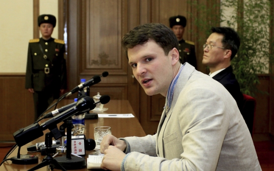 Doctors report Warmbier’s brain damage while voices grow for NK travel ban