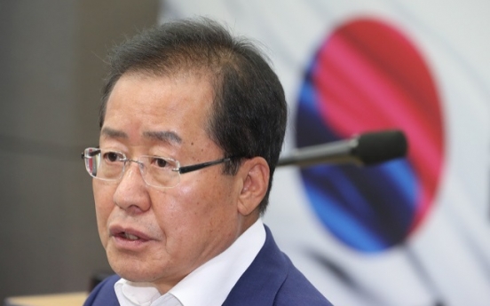 Hong Joon-pyo faces possible lawsuit over critical speech