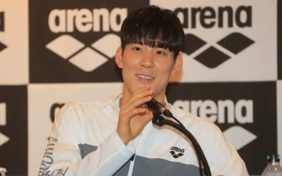 Park Tae-hwan picks up 2nd victory in world championships tune-up