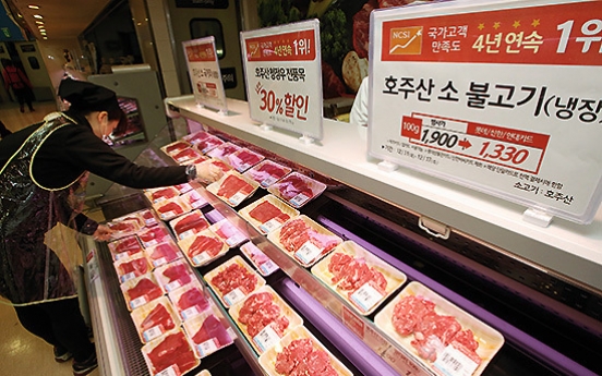Foreign beef imports rise in Jan-May as consumers shun costly Korean beef: data