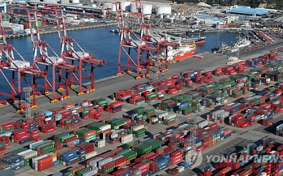 Korea's seaport cargo edges down 0.5% in May