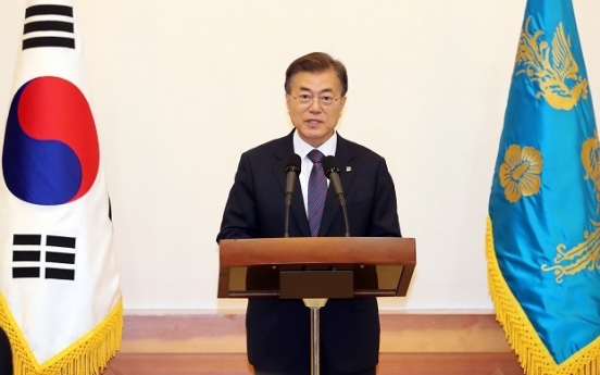 Moon says swift execution of extra budget only way to ensure recovery, growth